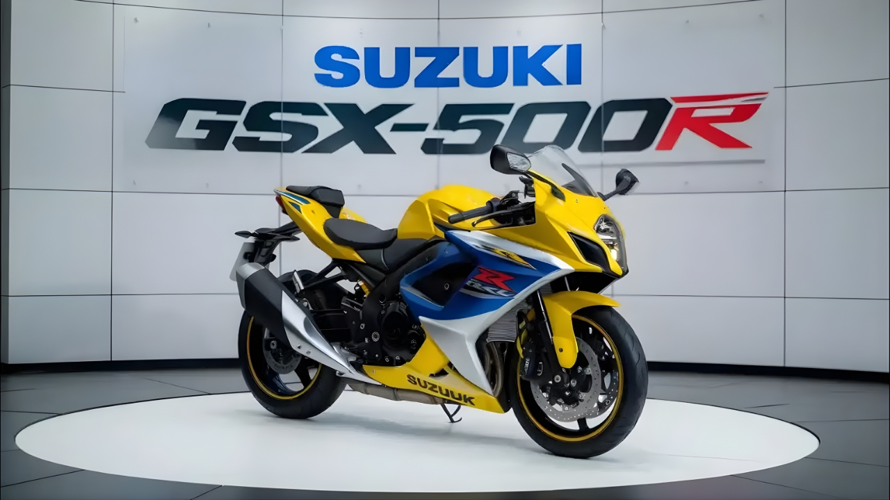 Suzuki GSX 500R: El Equilibrio Perfecto entre Potencia y Control