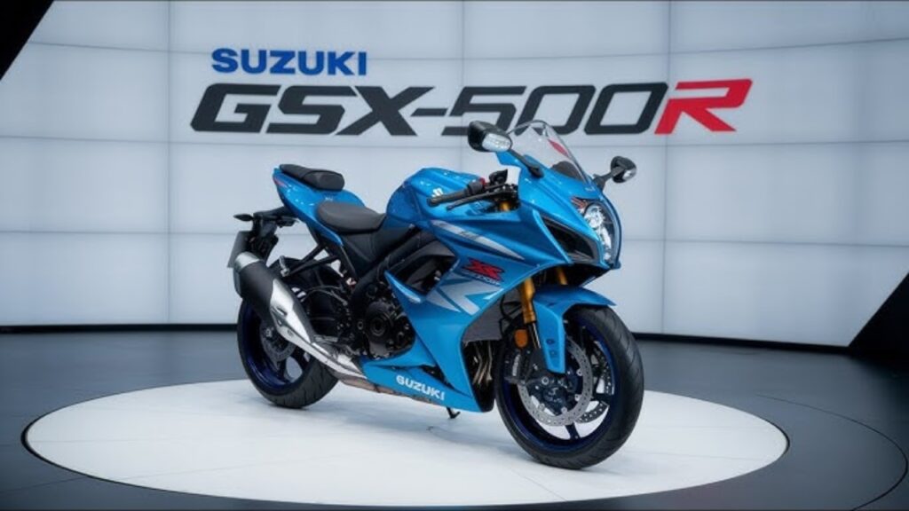 Suzuki GSX 500R – El Equilibrio Perfecto entre Potencia y Control