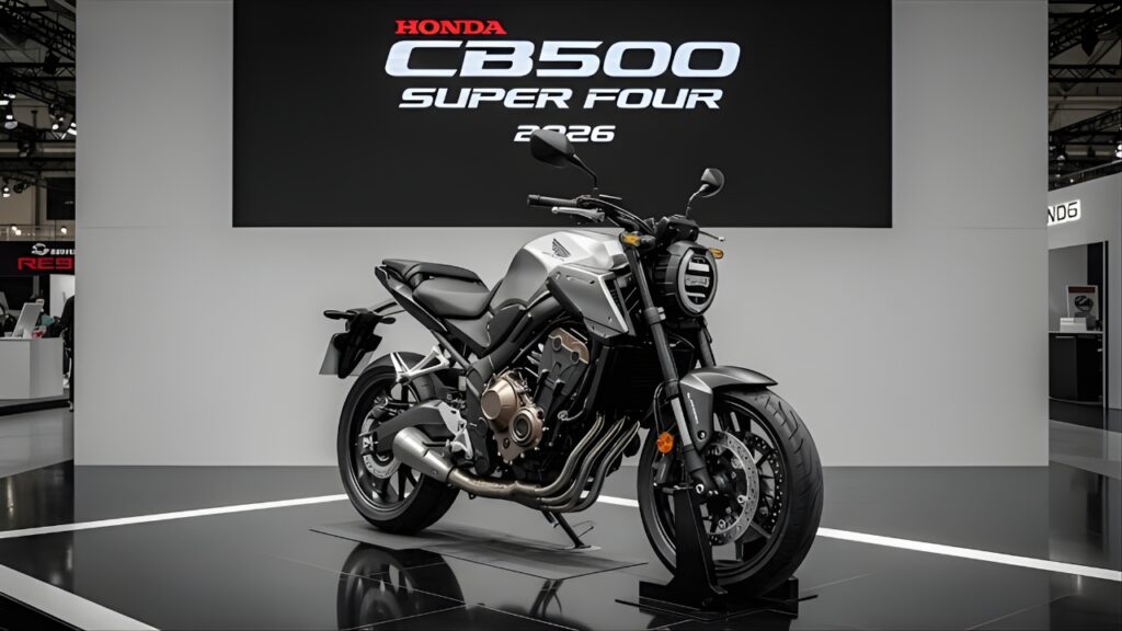 Honda CB500 Super Four 2026: Vídeo Oficial del Coupé Deportivo de Media Cilindrada