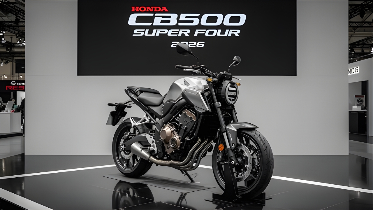 Honda CB500 Super Four 2026: Vídeo Oficial del Coupé Deportivo de Media Cilindrada